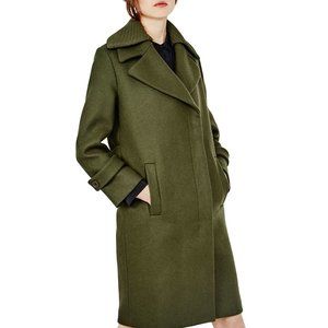 Maje Germinal Green Coat